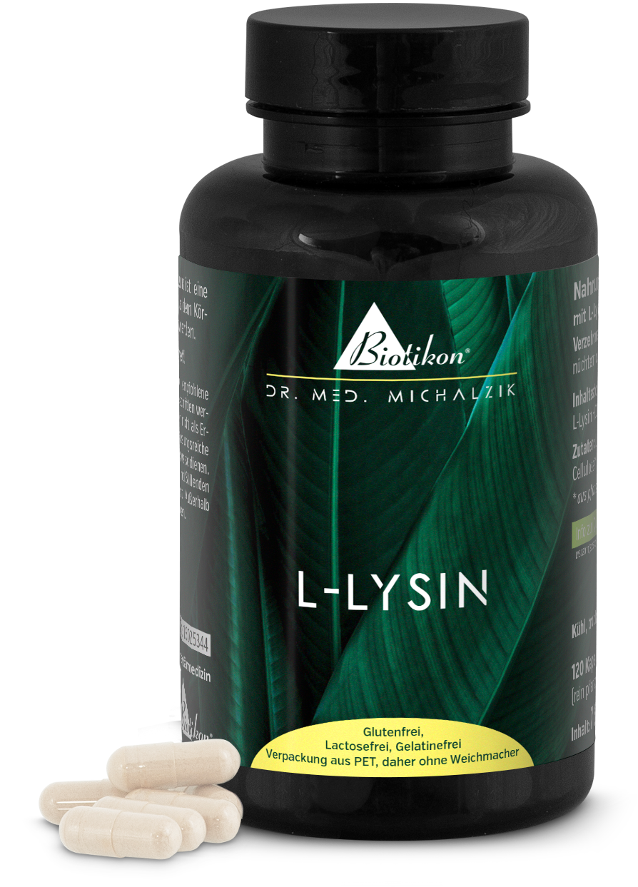 L-Lisina 120 Capsule – altamente concentrata L-Lisina 120 Capsule – altamente concentrata