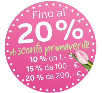 Promozione primaverile