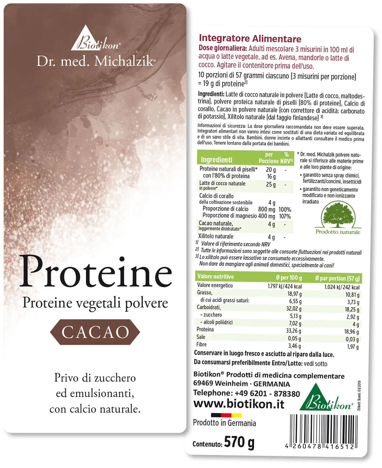 Proteine - 2-pack, Aronia + Noce di cocco