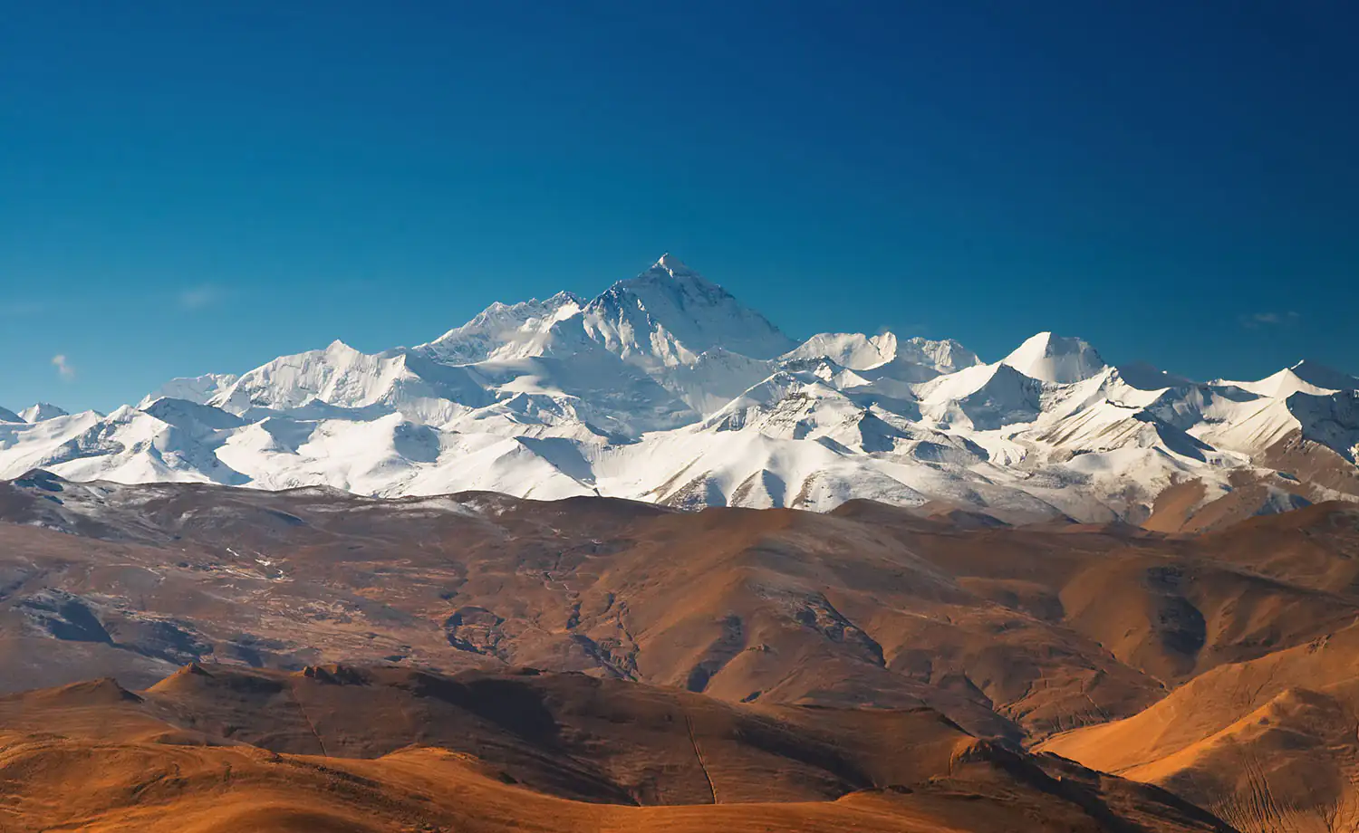 Vista sulle montagne dell'Himalaya Vista sulle montagne dell'Himalaya