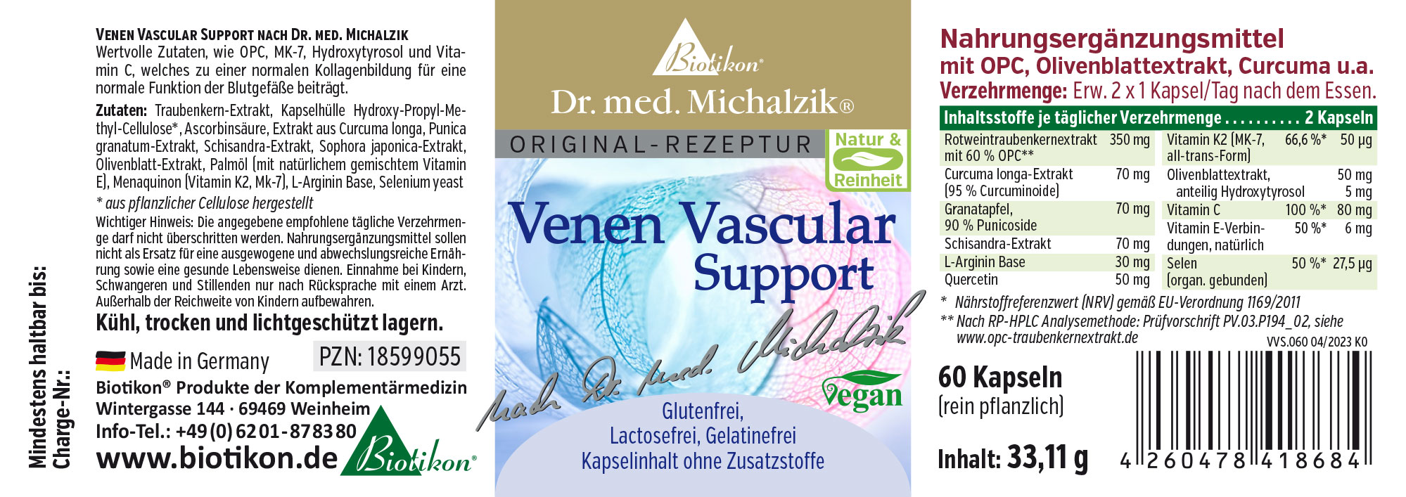Supporto per le Vene Vascolari