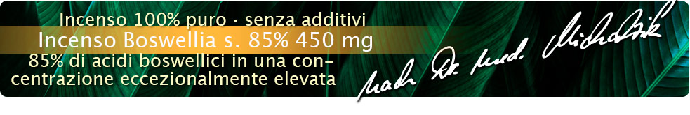 Incenso Boswellia serrata 85% 450 mg