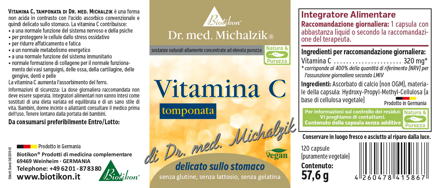 Vitamina C, tamponata