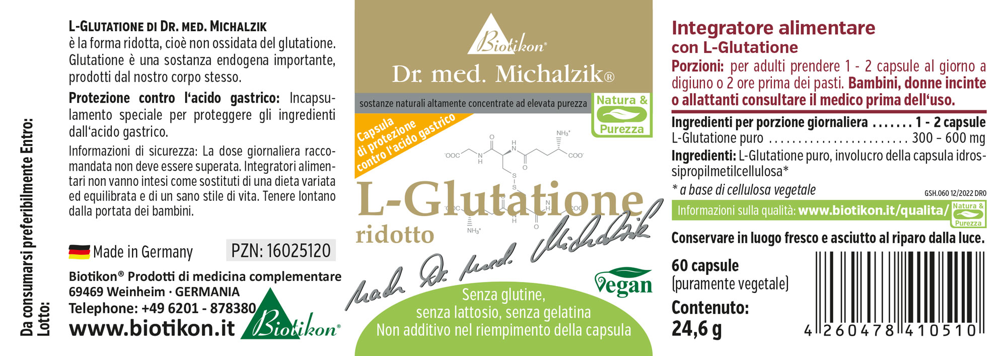 GSH L-Glutatione