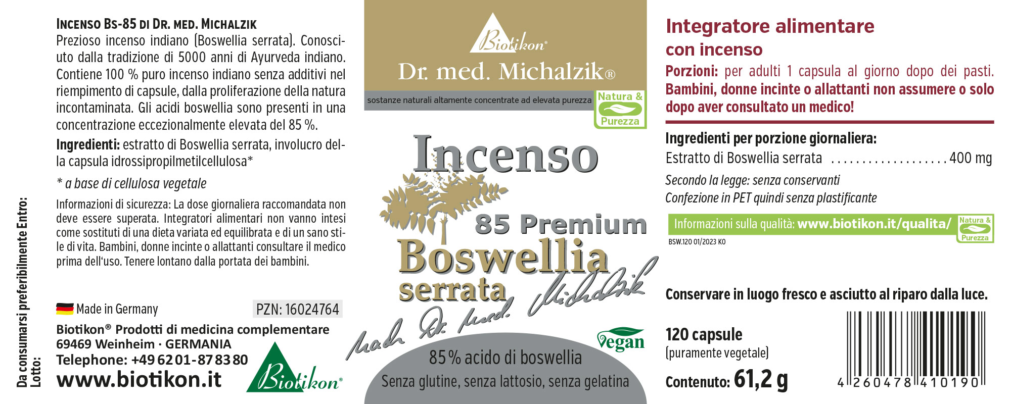Incenso BS-85