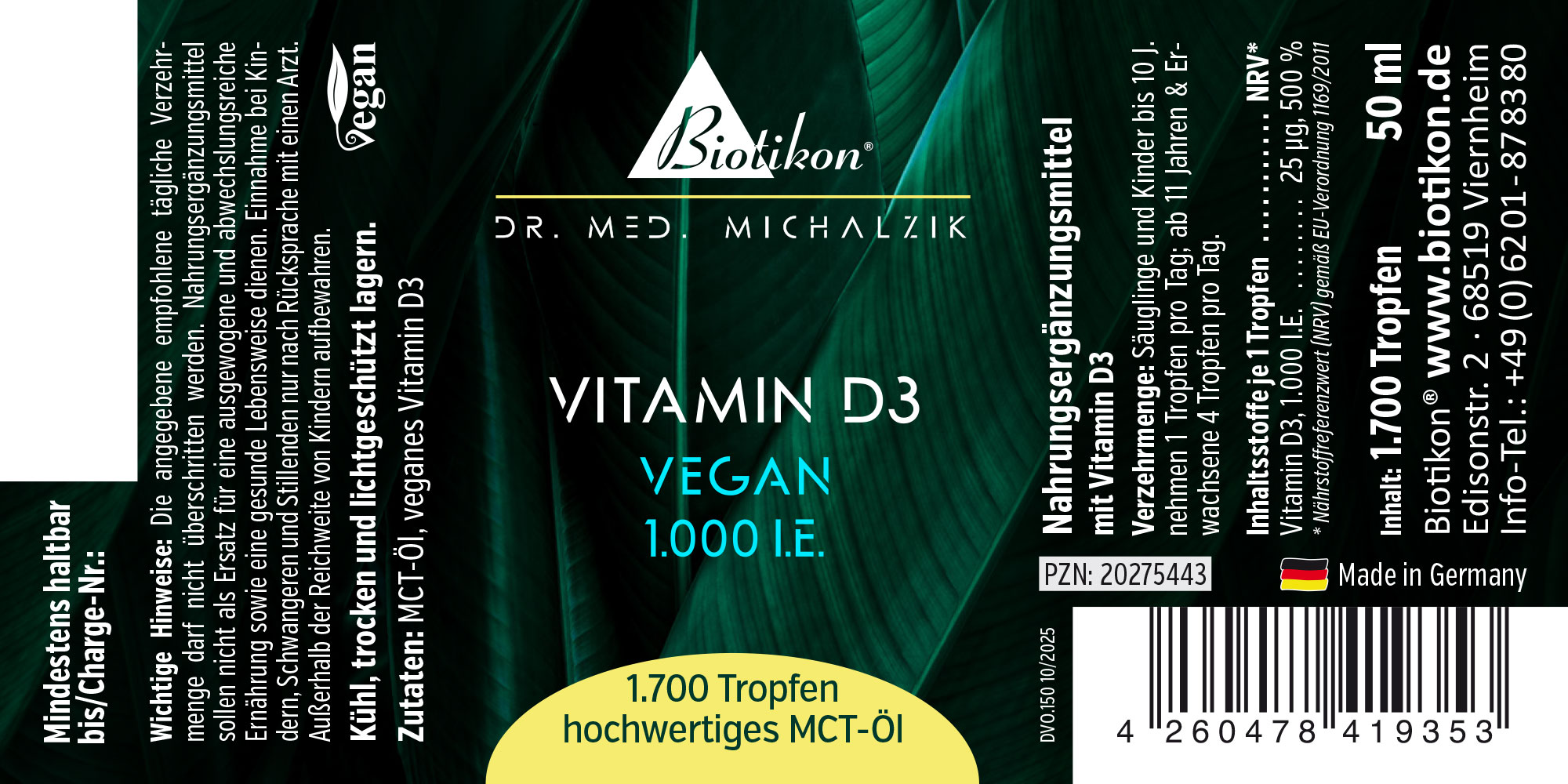 Vitamina D3 1000IE etichetta vegana (1) Vitamina D3 1000IE etichetta vegana (1)