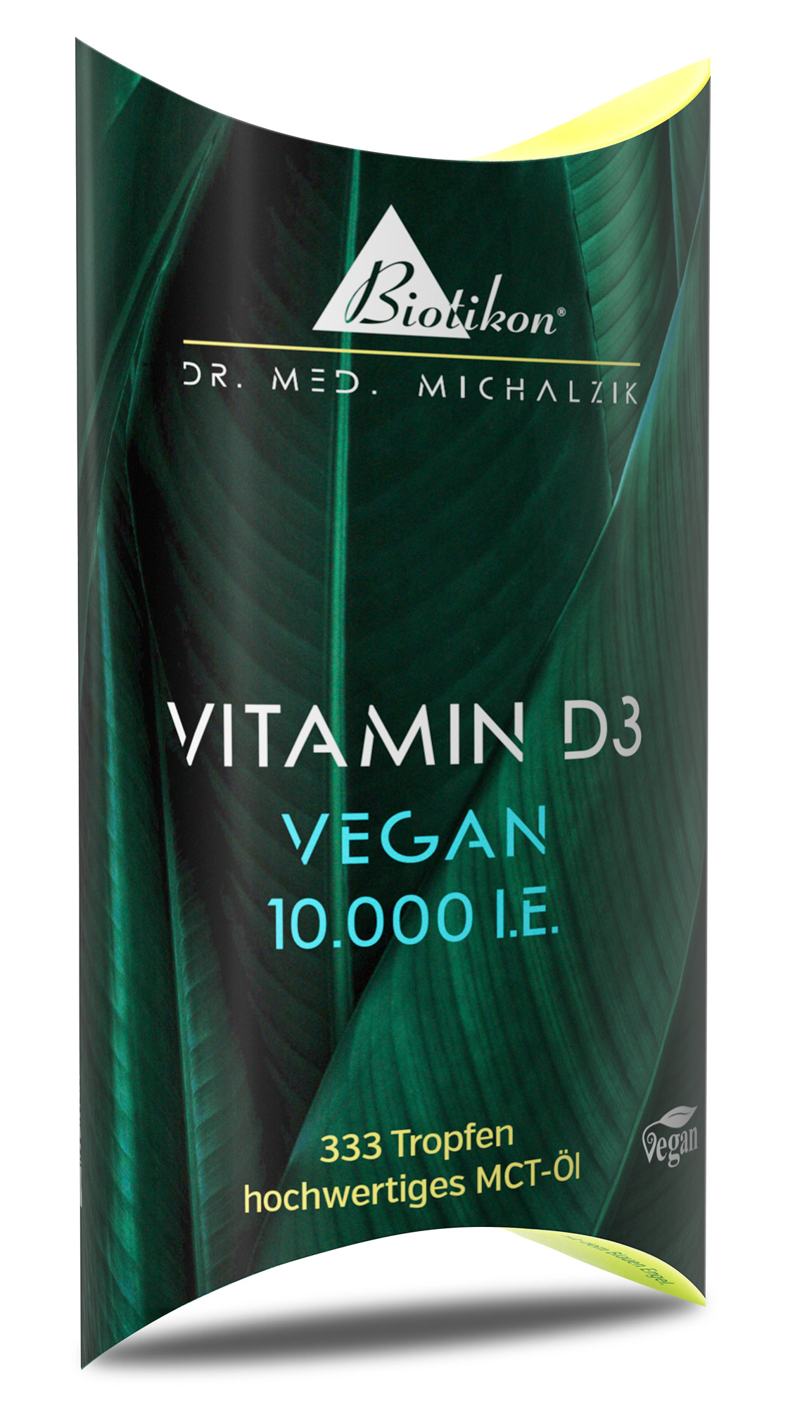 Vitamina D3 10000 UI, confezione vegana Vitamina D3 10000 UI, confezione vegana