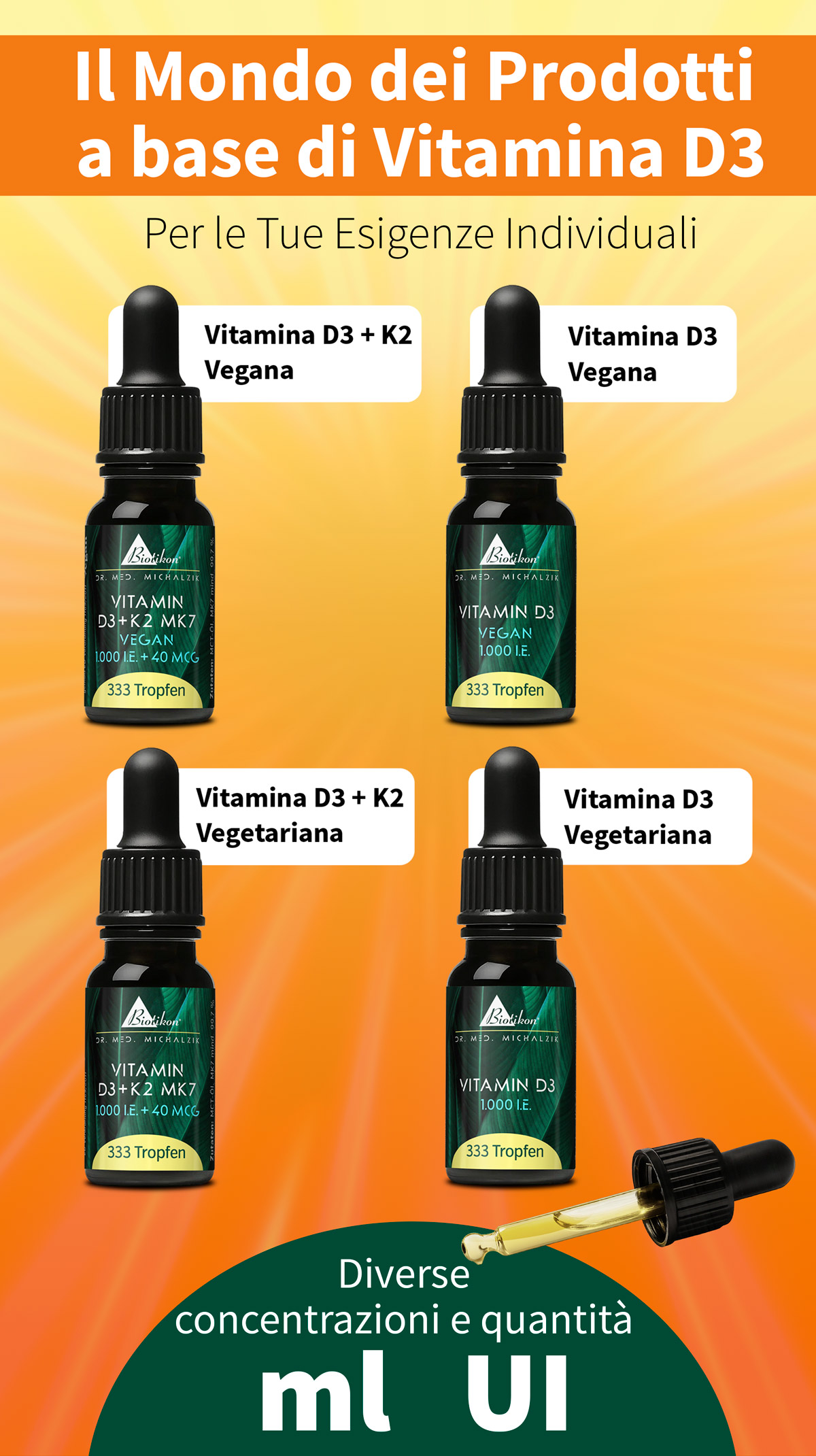 Gocce di Vitamina D3 + K2 Categoria Immagine Versione mobile in italiano Gocce di Vitamina D3 + K2 Categoria Immagine Versione mobile in italiano