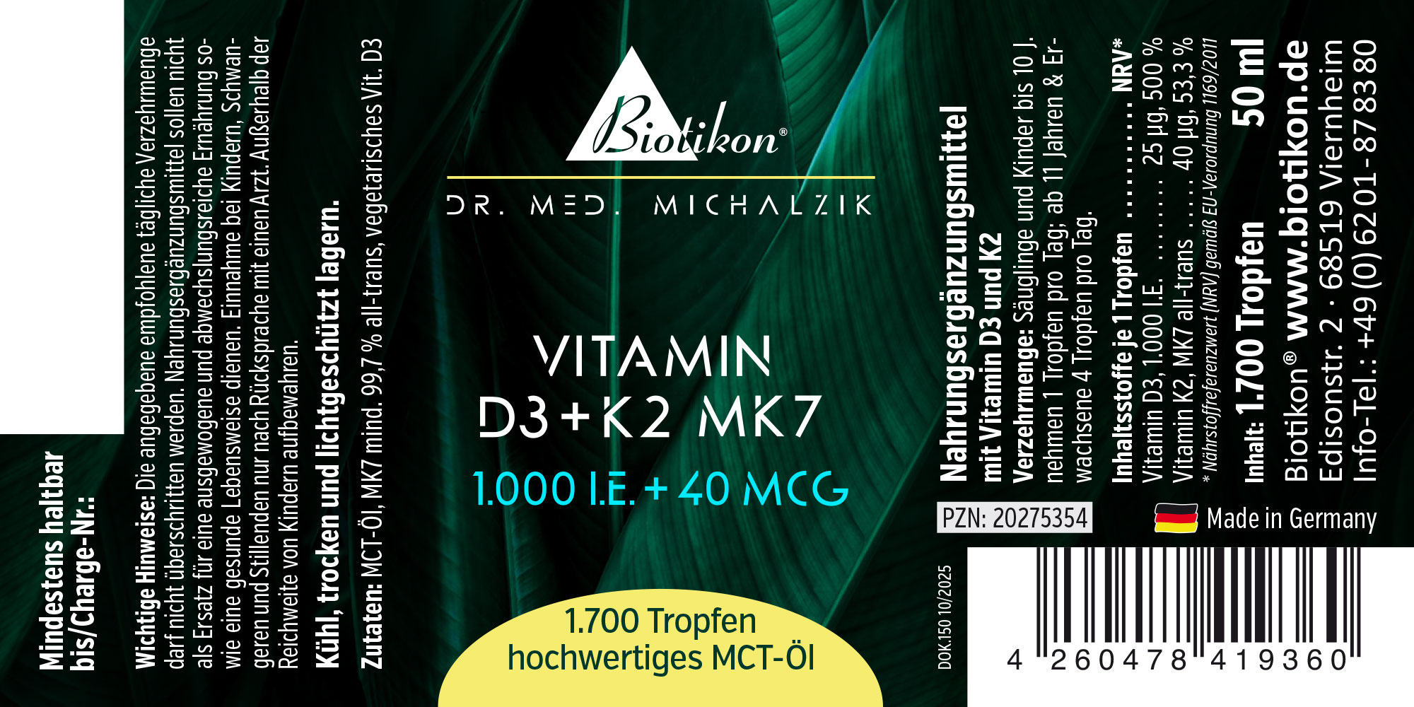 Etichetta convenzionale della vitamina D3 K2-1000IE (1) Etichetta convenzionale della vitamina D3 K2-1000IE (1)