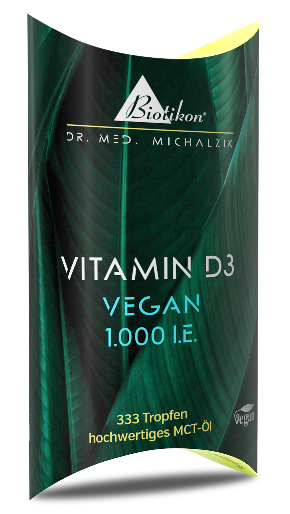 Vitamina D3 1000 UI, confezione vegana Vitamina D3 1000 UI, confezione vegana
