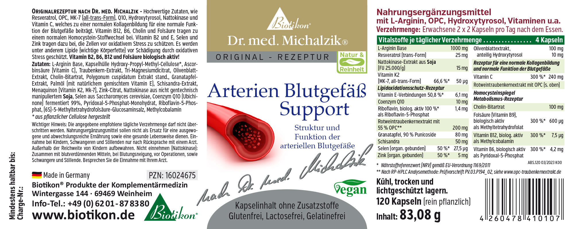 Supporto per Arterie e vasi sanguigni