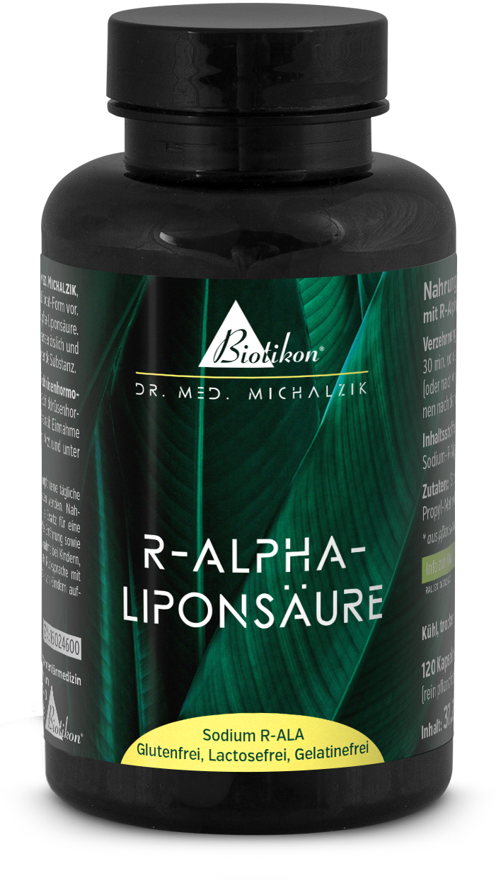 Confezione da 120 capsule di acido R-alfa-lipoico