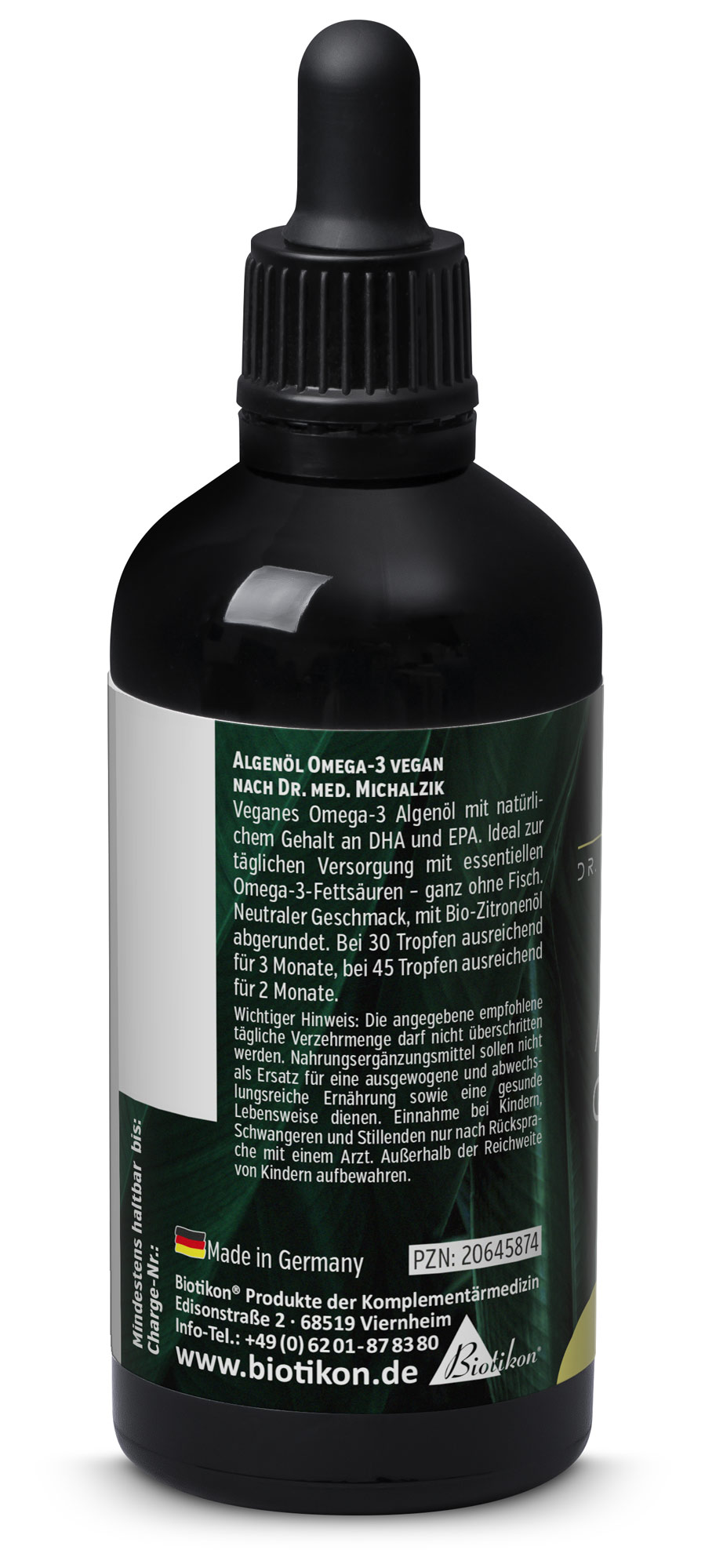 Olio di Alghe Omega-3 Vegano