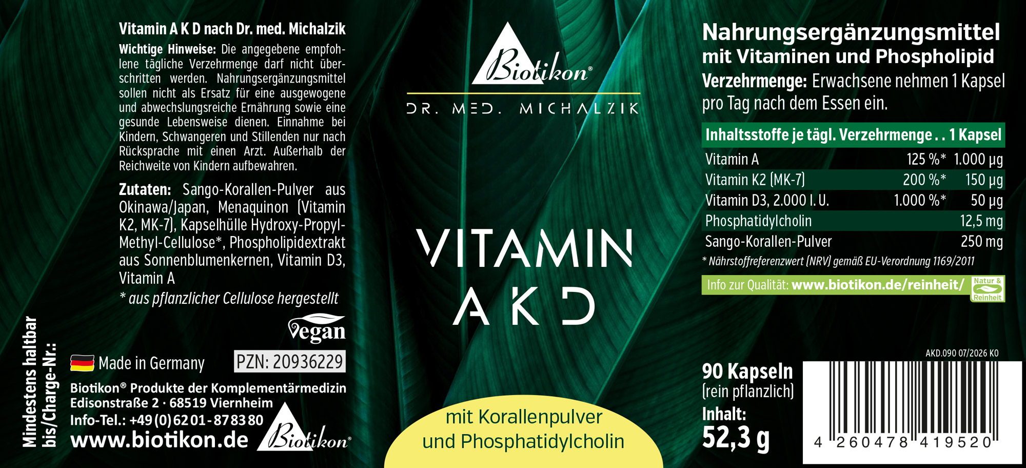 Immagine dell’etichetta Vitamina A K D