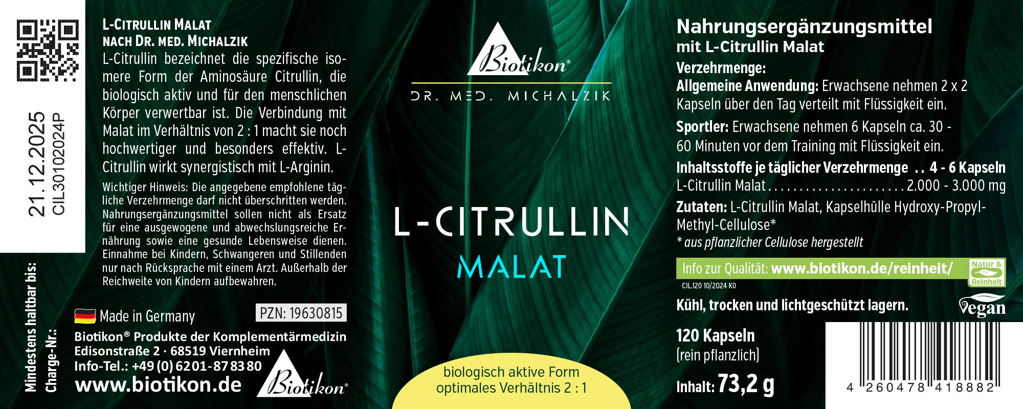 Malato di L-citrullina polverina