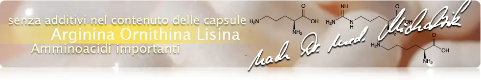 Arginina Ornitina Lisina di Dr. med. Michalzik