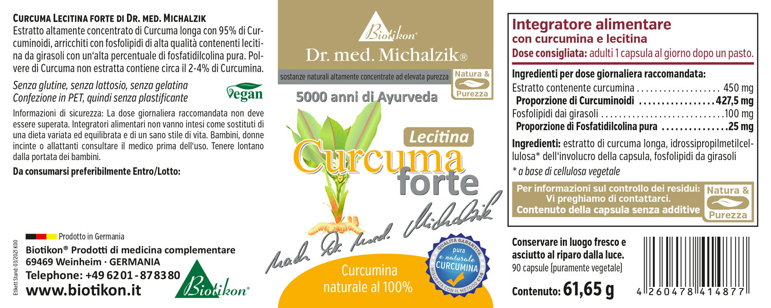 Curcuma Lecitina forte